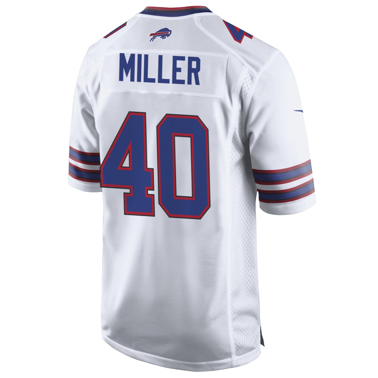 Buffalo Bills Von Miller 40 Game Jersey - White Jersey