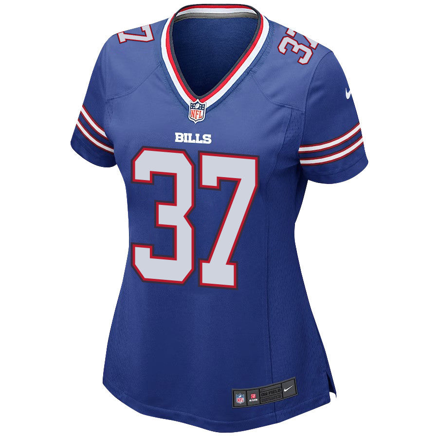 Damien Harris 37 Buffalo Bills Women Game Jersey - Royal