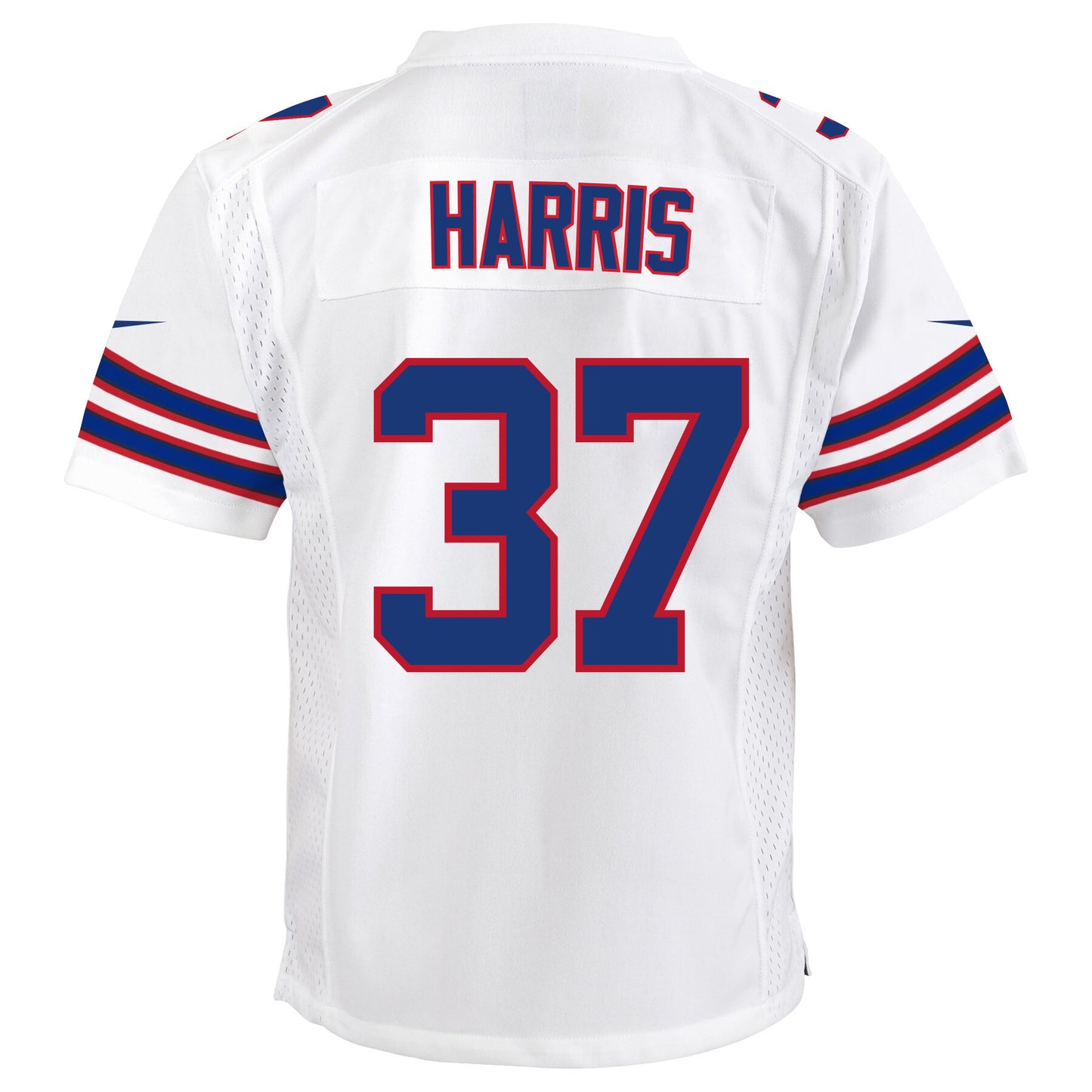Damien Harris 37 Buffalo Bills Youth Game Jersey - White