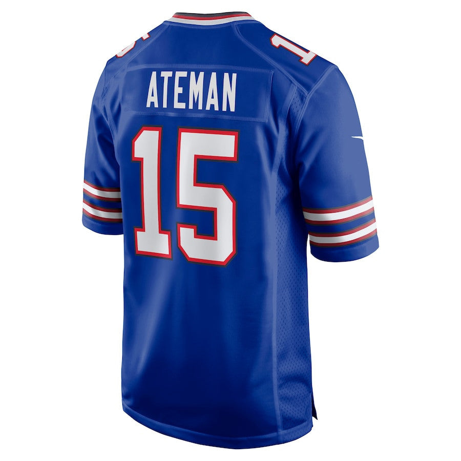 Marcell Ateman 15 Buffalo Bills Team Game Men Jersey - Royal