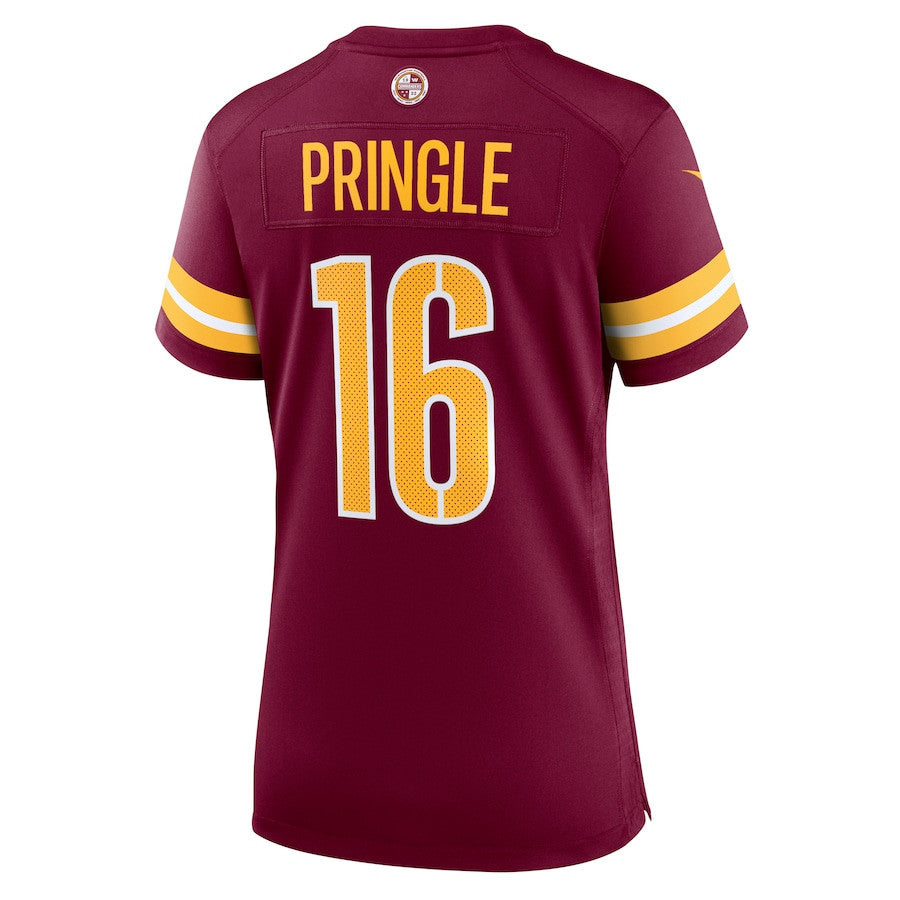 Byron Pringle 16 Washington Commanders Women's Game Jersey - Burgundy