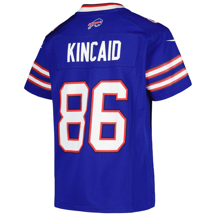 Dalton Kincaid 86 Buffalo Bills YOUTH Game Jersey - Royal