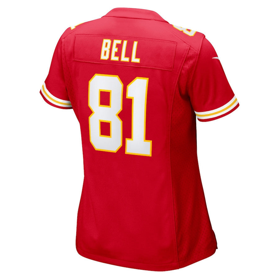 Blake Bell 81 Kansas City Chiefs Game Women Jersey - Red