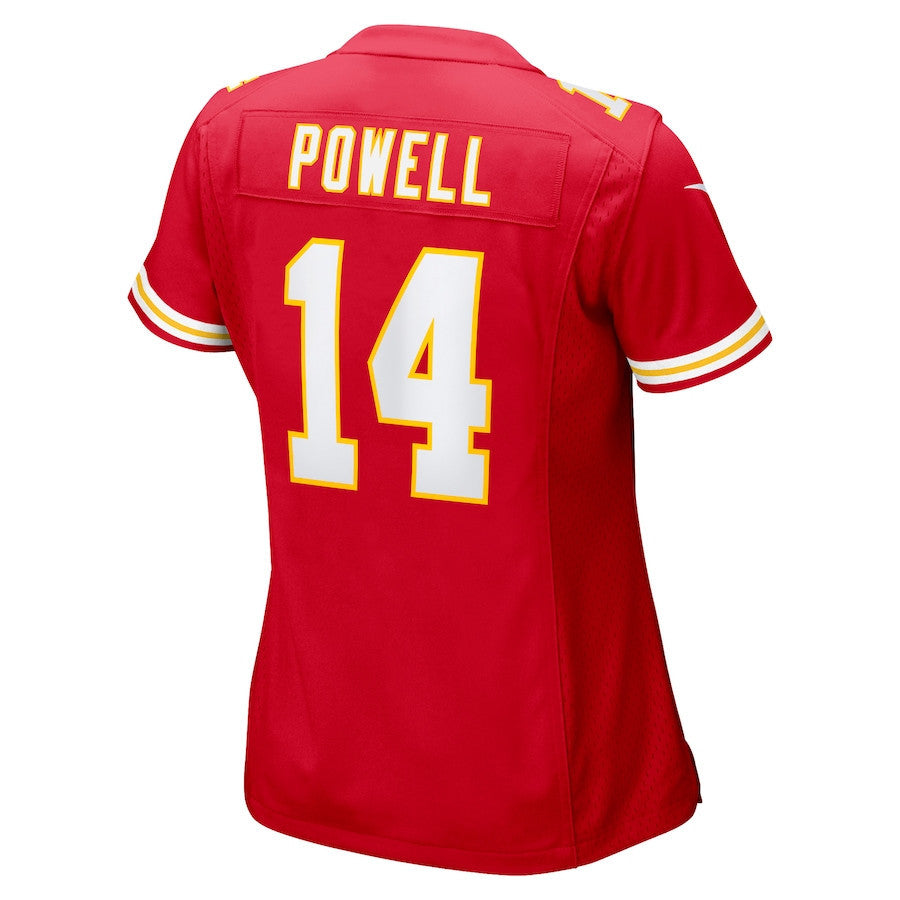 Cornell Powell 14 Kansas City Chiefs Game Women Jersey - Red