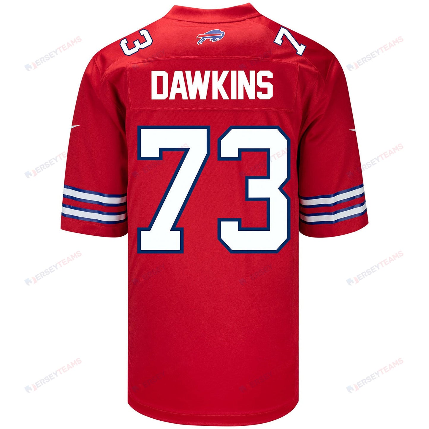 Dion Dawkins 73 Buffalo Bills Men Alternate Game Jersey - Red