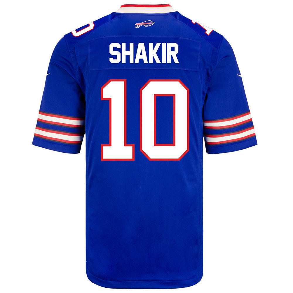 Khalil Shakir 10 Buffalo Bills Men Home Game Jersey - Royal