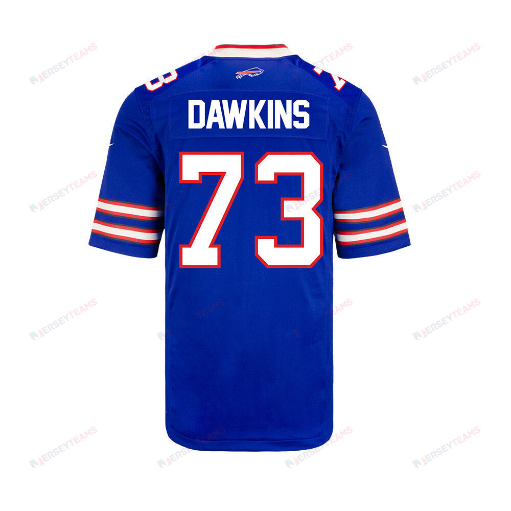 Dion Dawkins 73 Buffalo Bills YOUTH Home Game Jersey - Royal