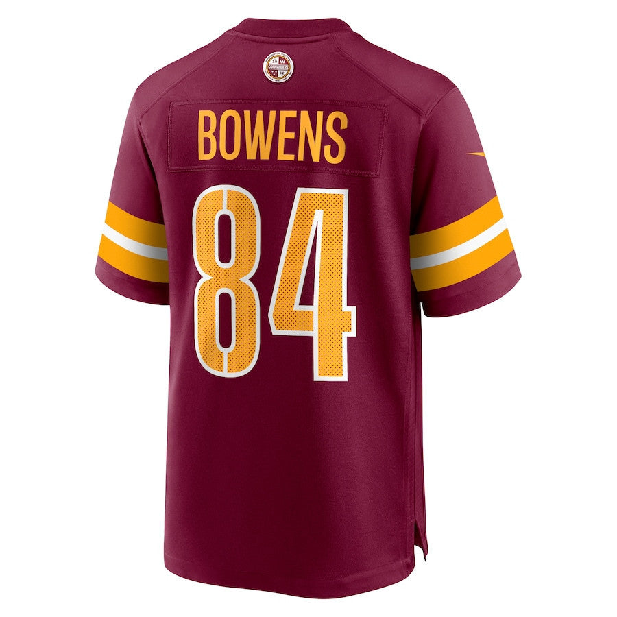 Zion Bowens 84 Washington Commanders Men Game Jersey - Burgundy