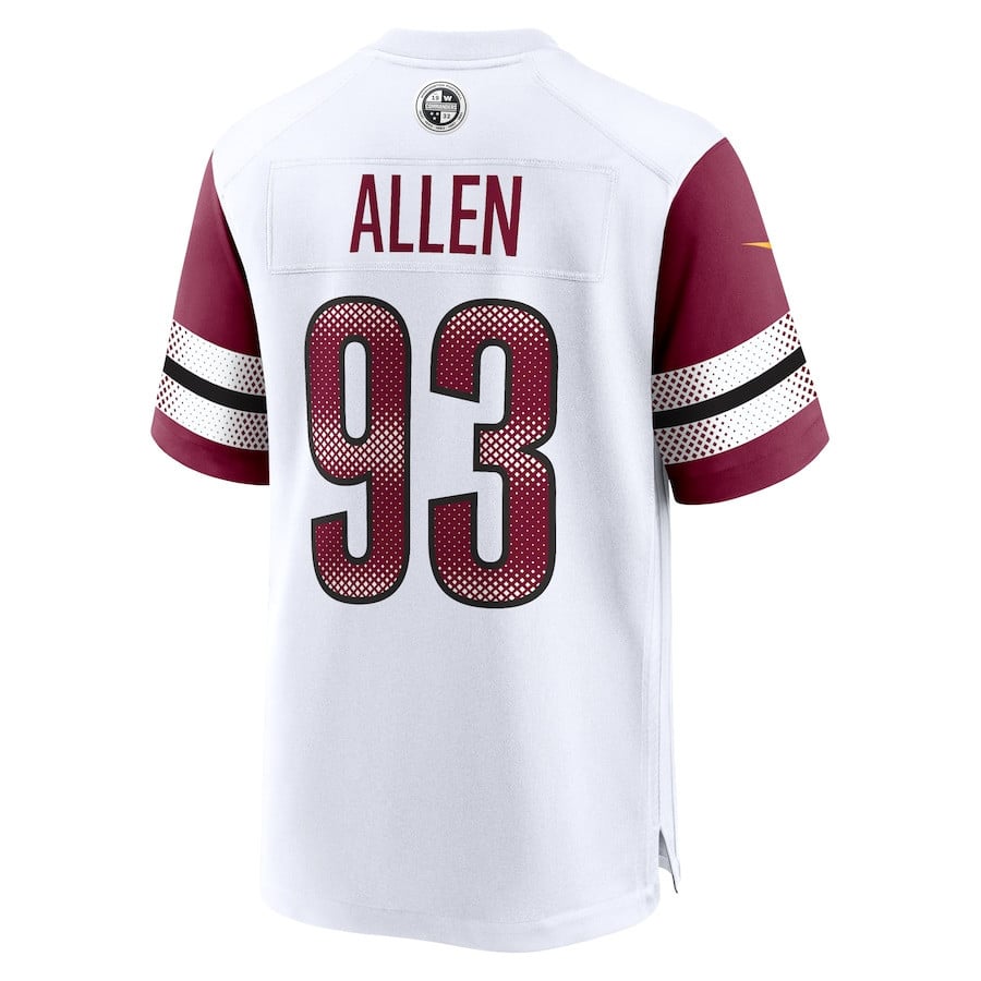 Jonathan Allen 93 Washington Commanders Men Game Jersey - White