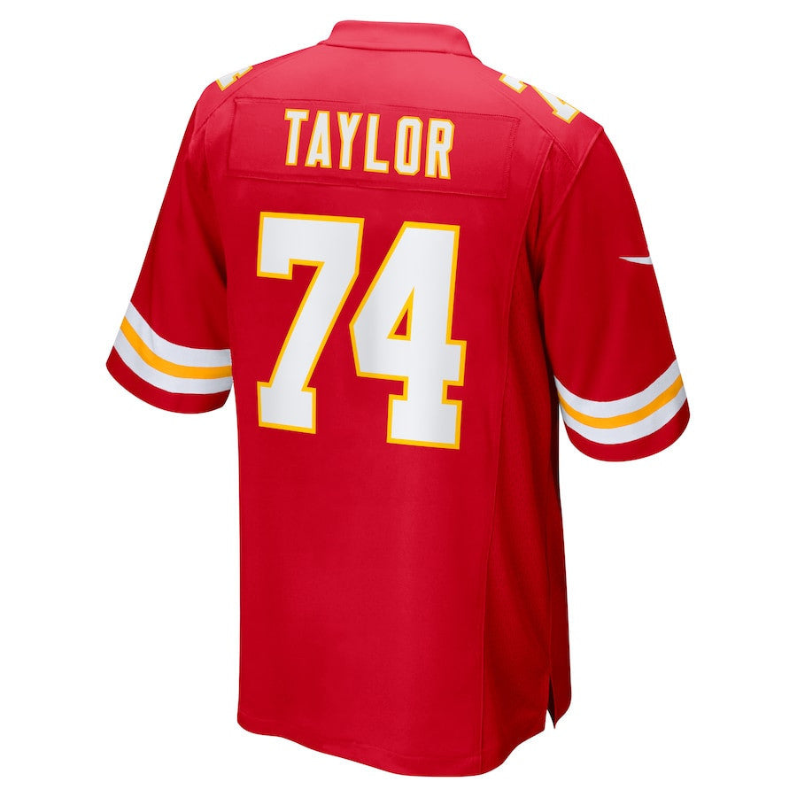 Jawaan Taylor 74 Kansas City Chiefs Men Game Jersey - Red