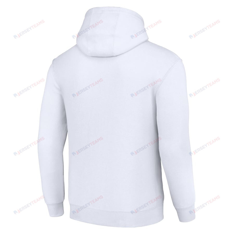 Los Angeles Rams Color Scratch Pullover Hoodie - White