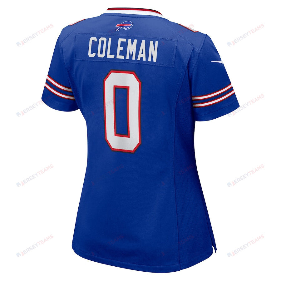Keon Coleman 0 Buffalo Bills Women's Game Jersey - Royal