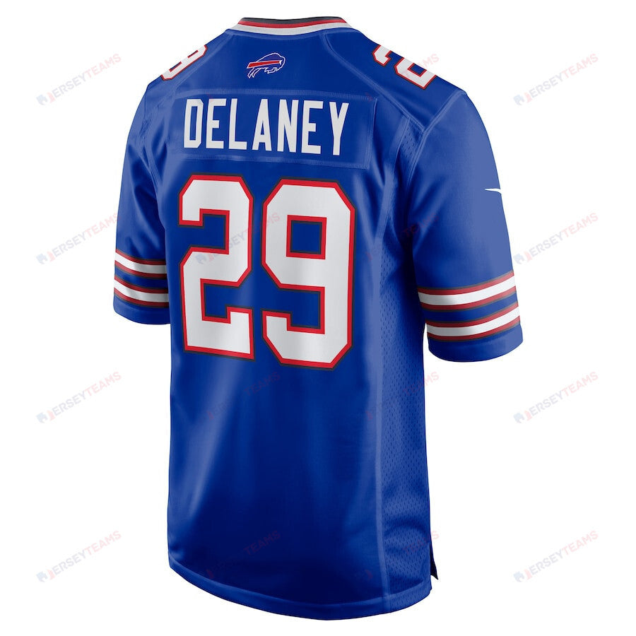 Dee Delaney 29 Buffalo Bills Game Men Jersey - Royal