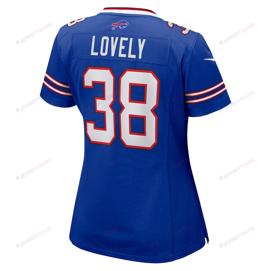 Keni-H Lovely 38 Buffalo Bills Women's Game Jersey - Royal