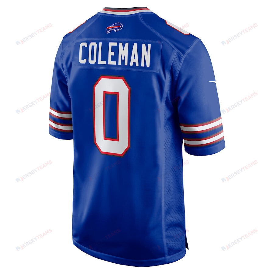 Keon Coleman 0 Buffalo Bills Game Men Jersey - Royal