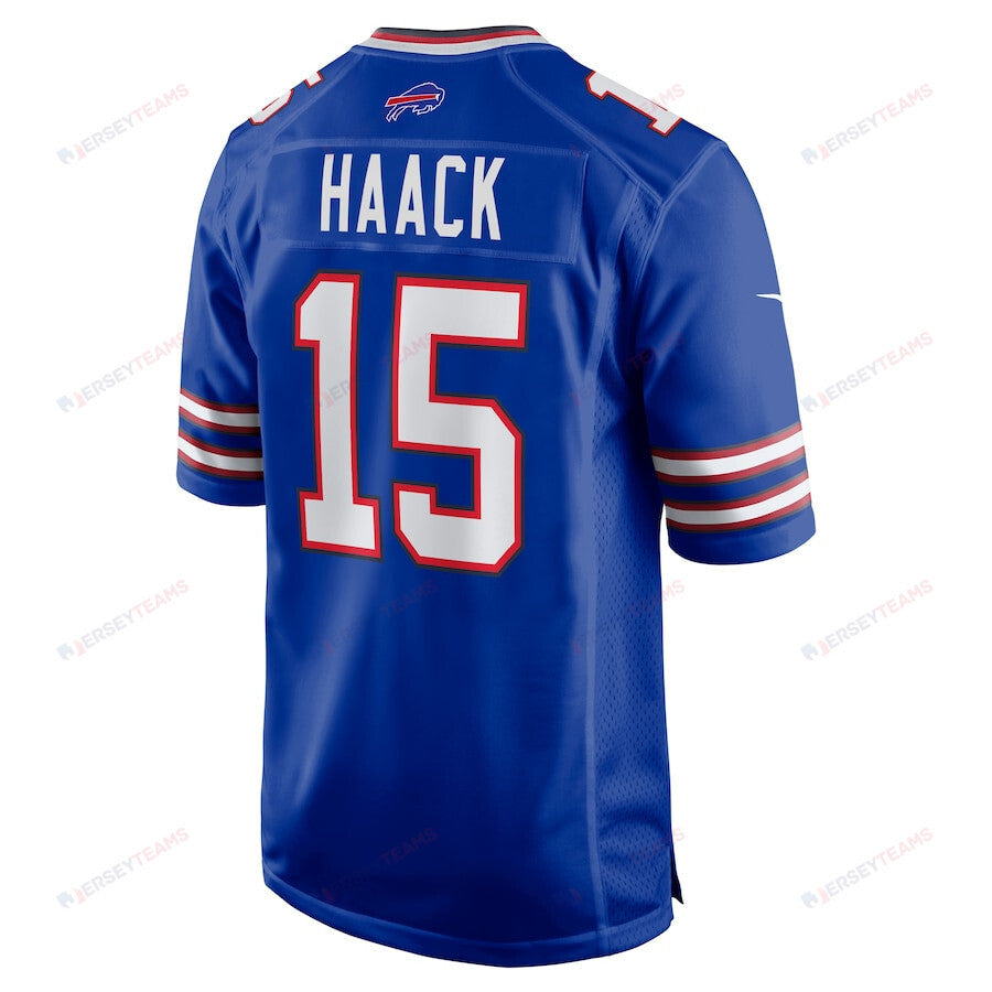 Matt Haack 15 Buffalo Bills Game Men Jersey - Royal