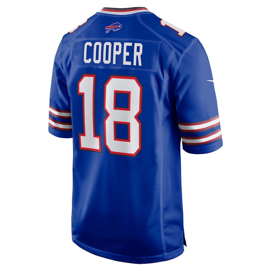Amari Cooper 18 Buffalo Bills Game Men Jersey - Royal