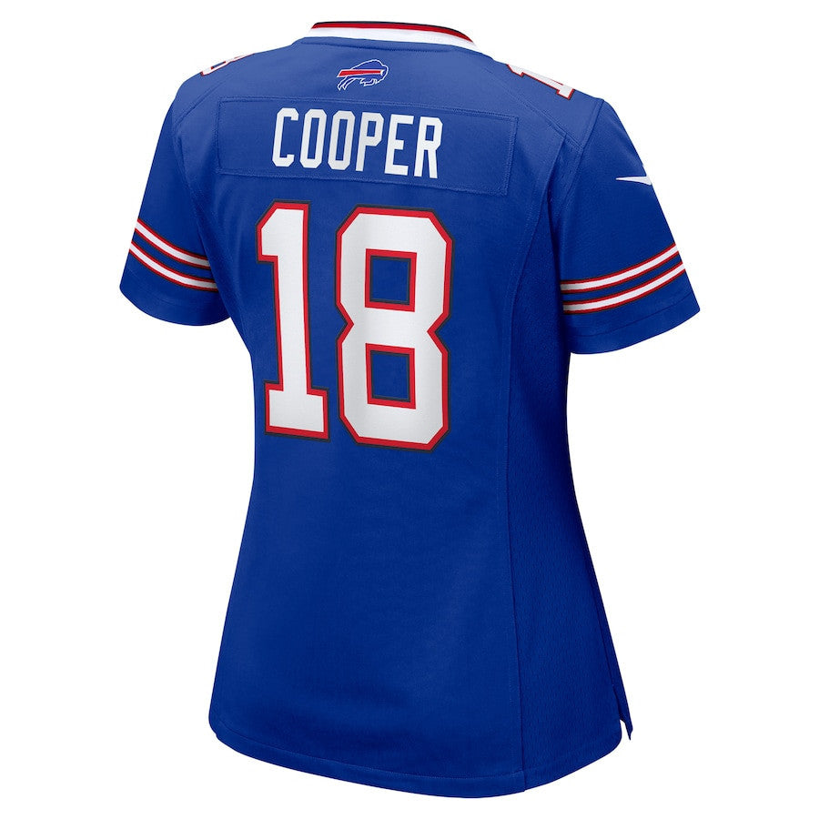 Amari Cooper 18 Buffalo Bills Women's Game Jersey - Royal