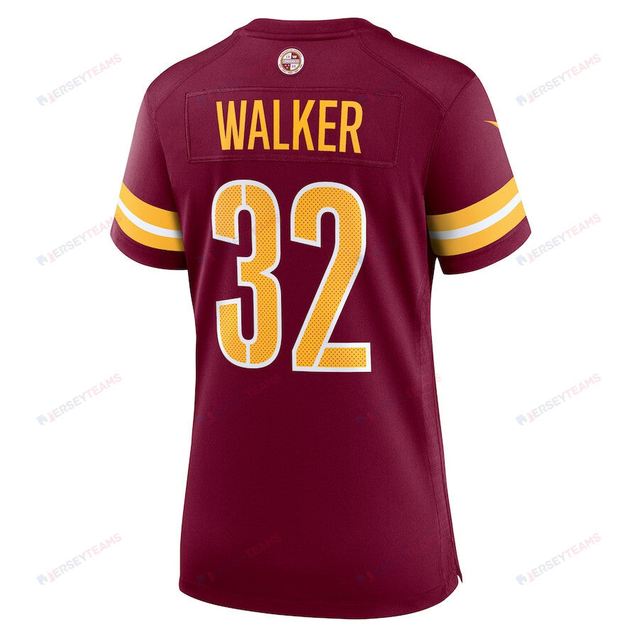 Mykal Walker 32 Washington Commanders Women's Game Jersey - Burgundy