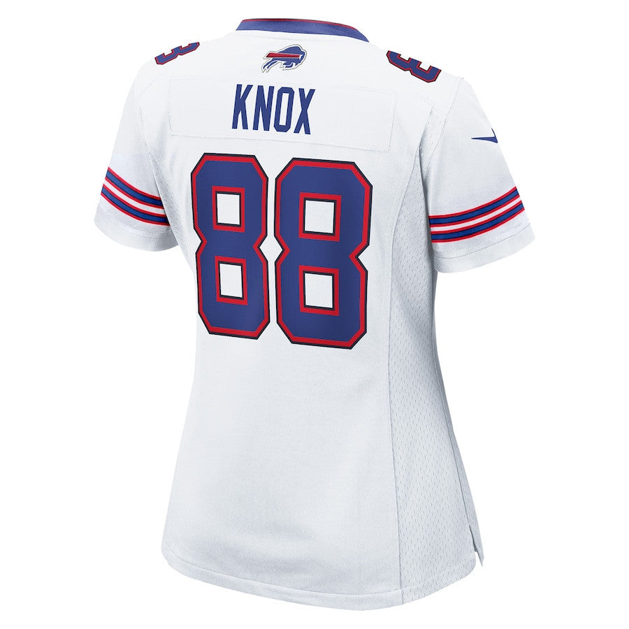 Dawson Knox 88 Buffalo Bills Women's Game Jersey - White