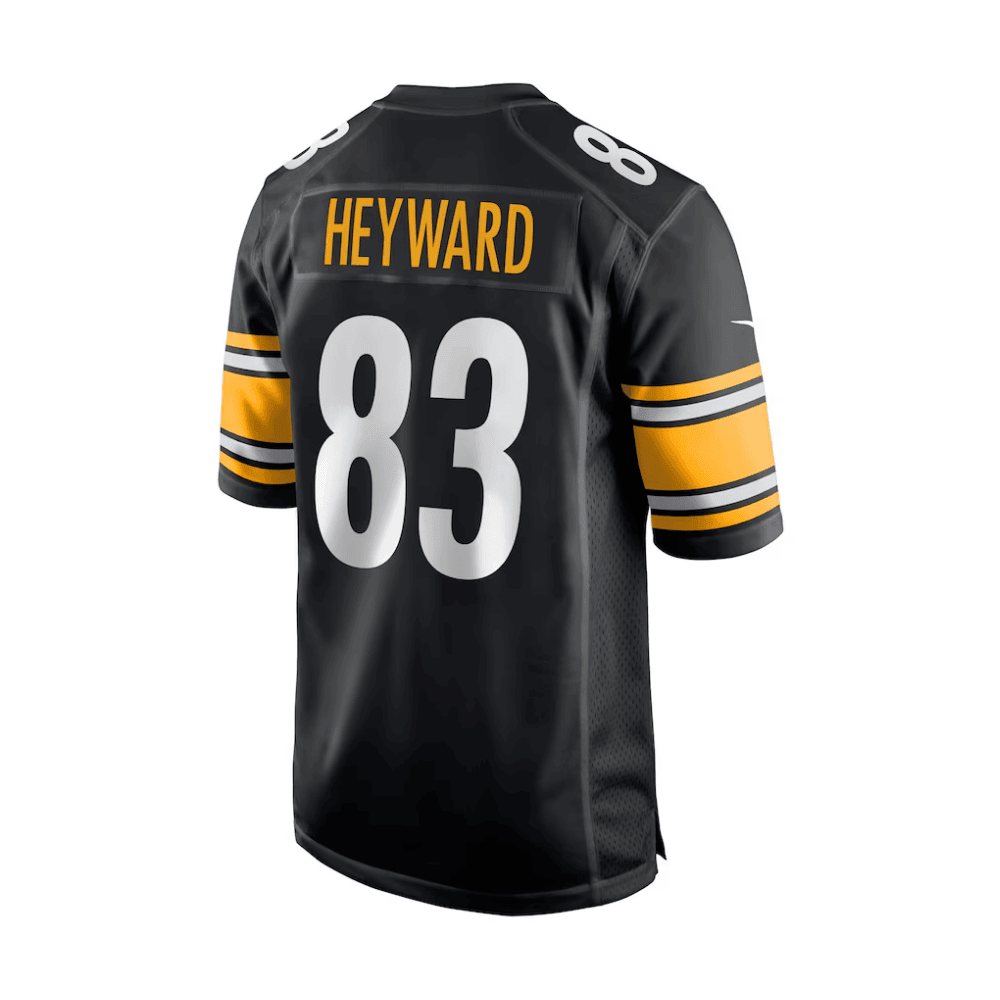 Cameron Heyward 83 Pittsburgh Steelers 2025 Pro Bowl Patch Game Men Jersey - Black