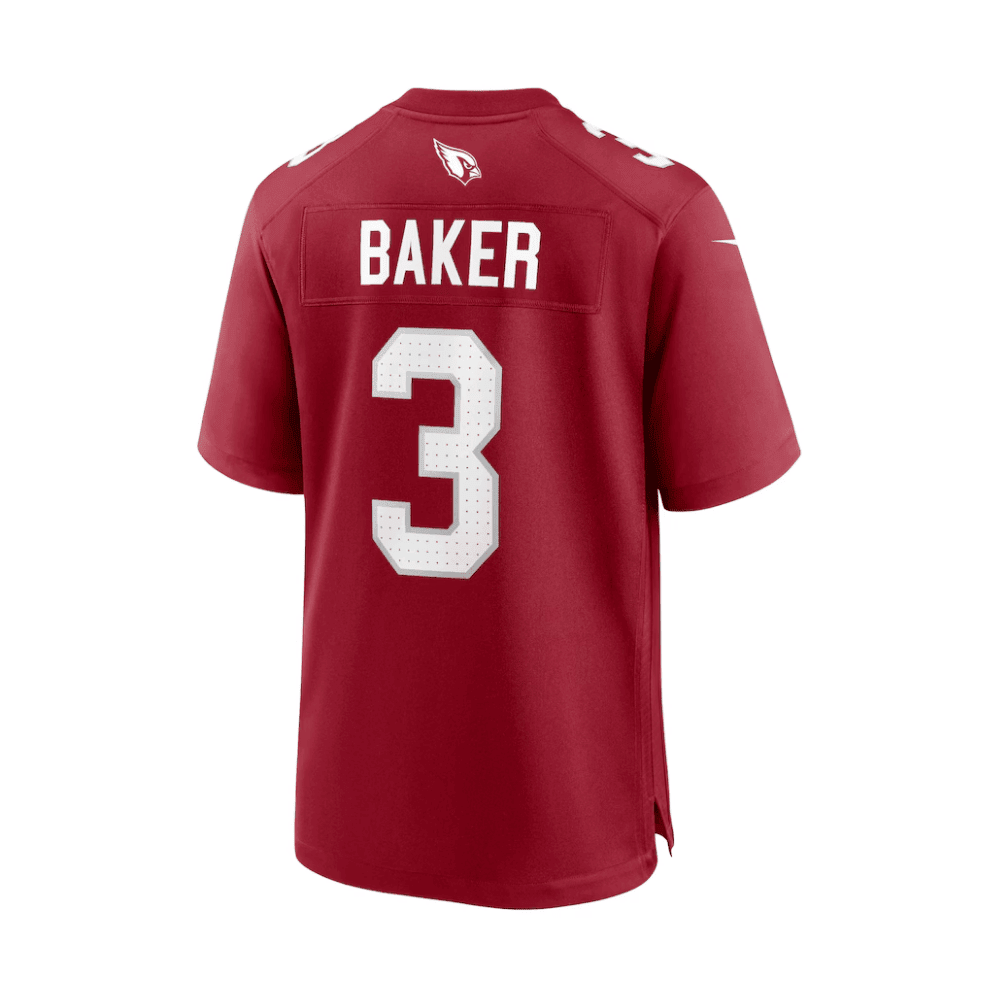 Budda Baker 3 Arizona Cardinals 2025 Pro Bowl Patch Game Men Jersey - Cardinal