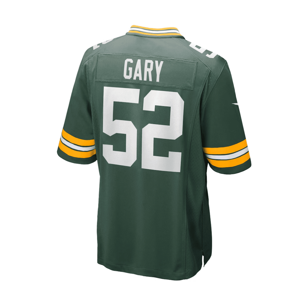 Rashan Gary 52 Green Bay Packers 2025 Pro Bowl Patch Game Men Jersey - Green