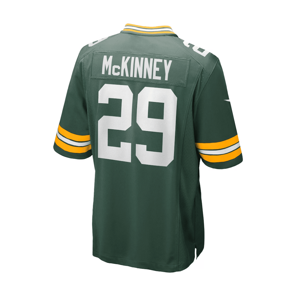 Xavier McKinney 29 Green Bay Packers 2025 Pro Bowl Patch Game Men Jersey - Green