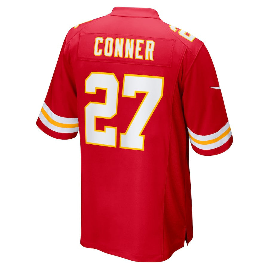 Chamarri Conner 27 Kansas City Chiefs Game Men Jersey - Red