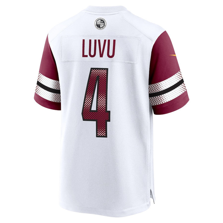 Frankie Luvu 4 Washington Commanders Game Men Jersey - White