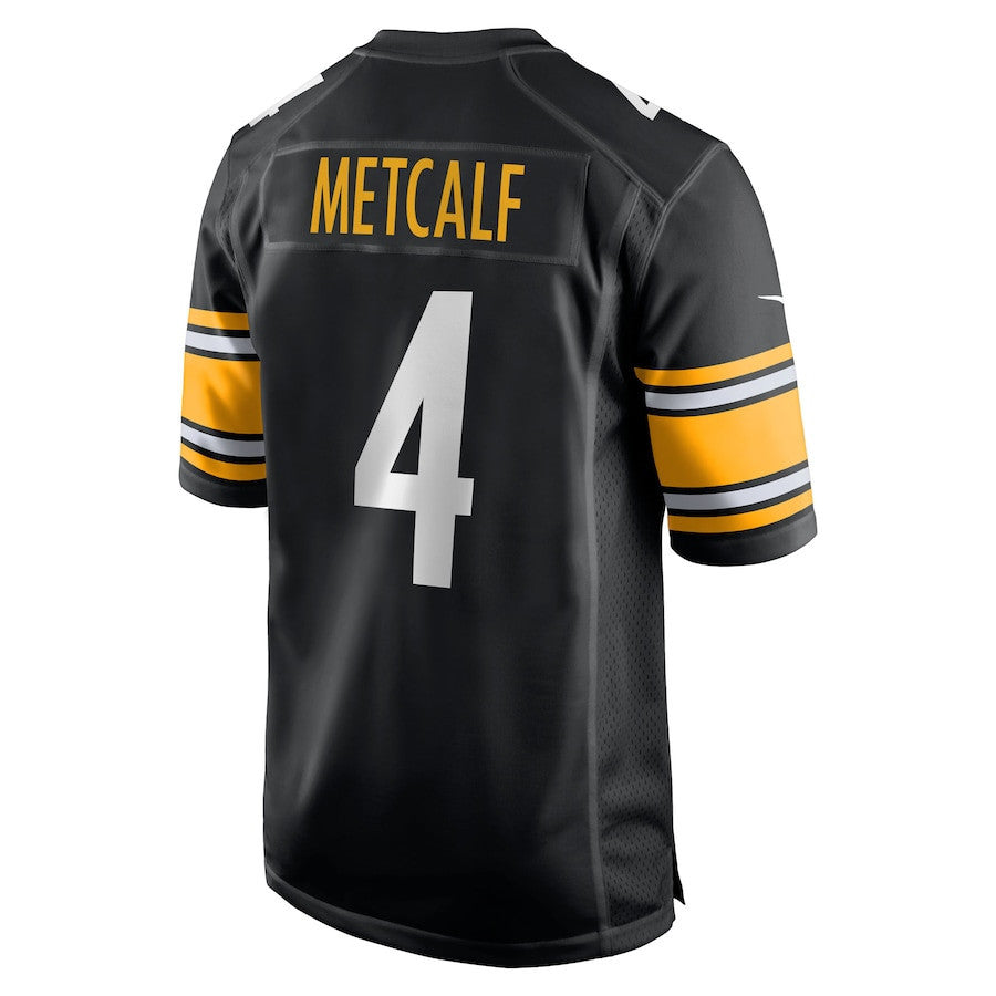 DK Metcalf 4 Pittsburgh Steelers Game Player Men Jersey - Black