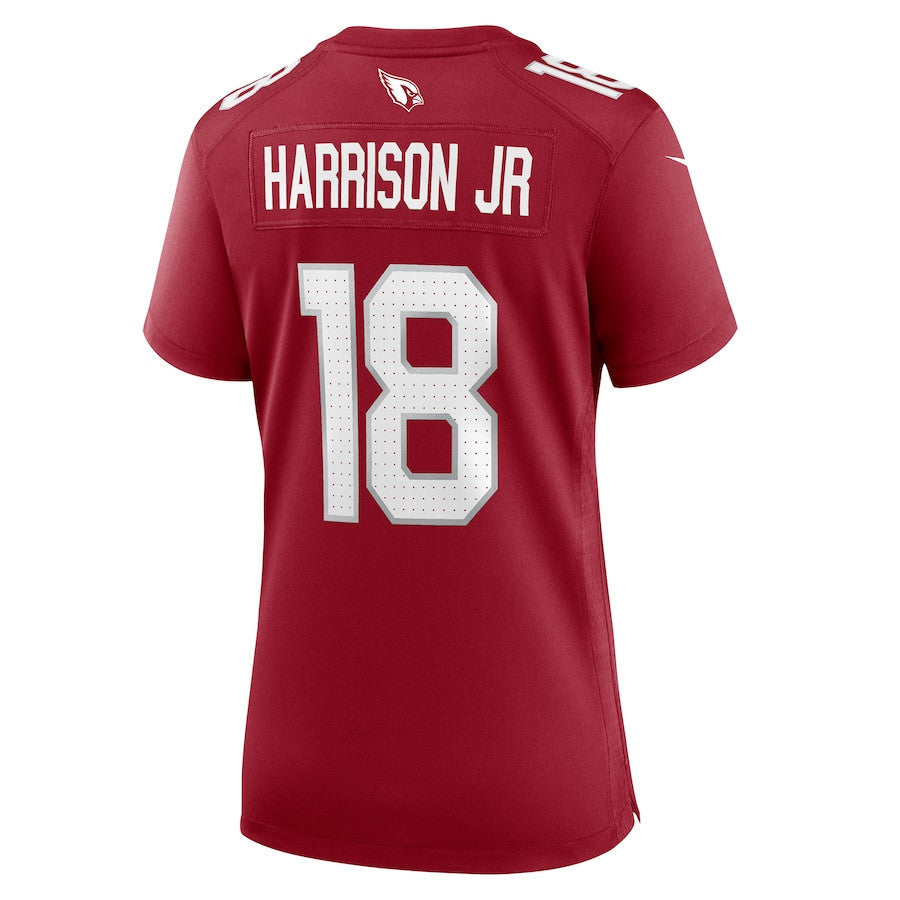 Marvin Harrison Jr. 18 Arizona Cardinals Women's Player Game Jersey - Cardinal