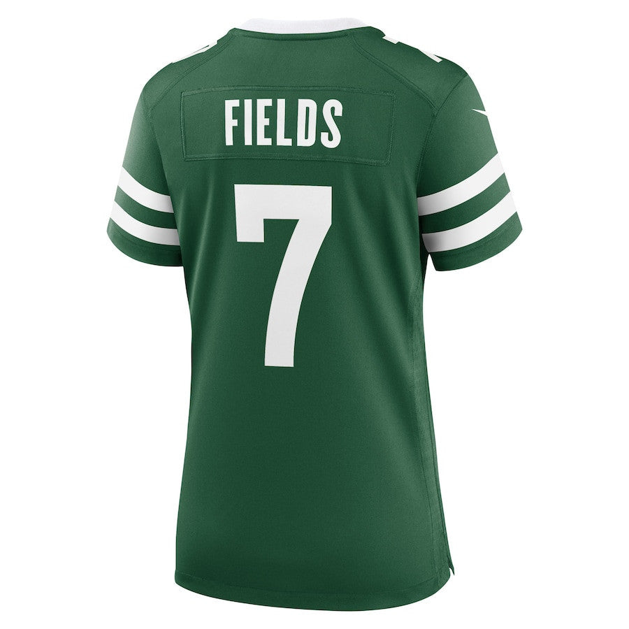 Justin Fields 7 New York Jets Game Player Women Jersey - Legacy Green