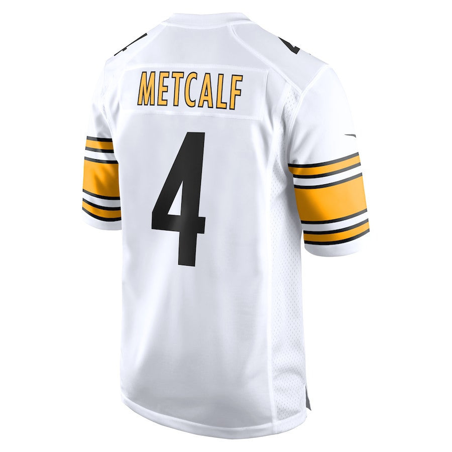 DK Metcalf 4 Pittsburgh Steelers Game Player Men Jersey - White