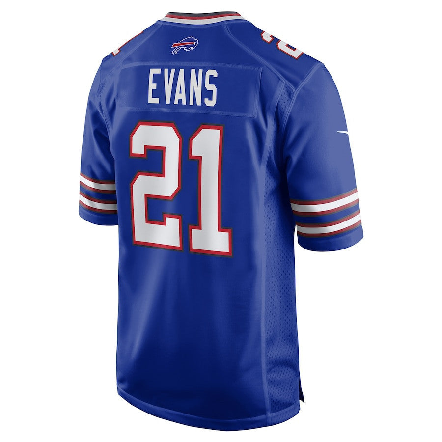 Darrynton Evans 21 Buffalo Bills Team Game Men Jersey - Royal