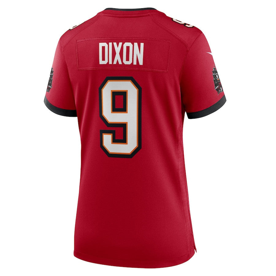 Riley Dixon 9 Tampa Bay Buccaneers Women's Team Game Jersey - Red