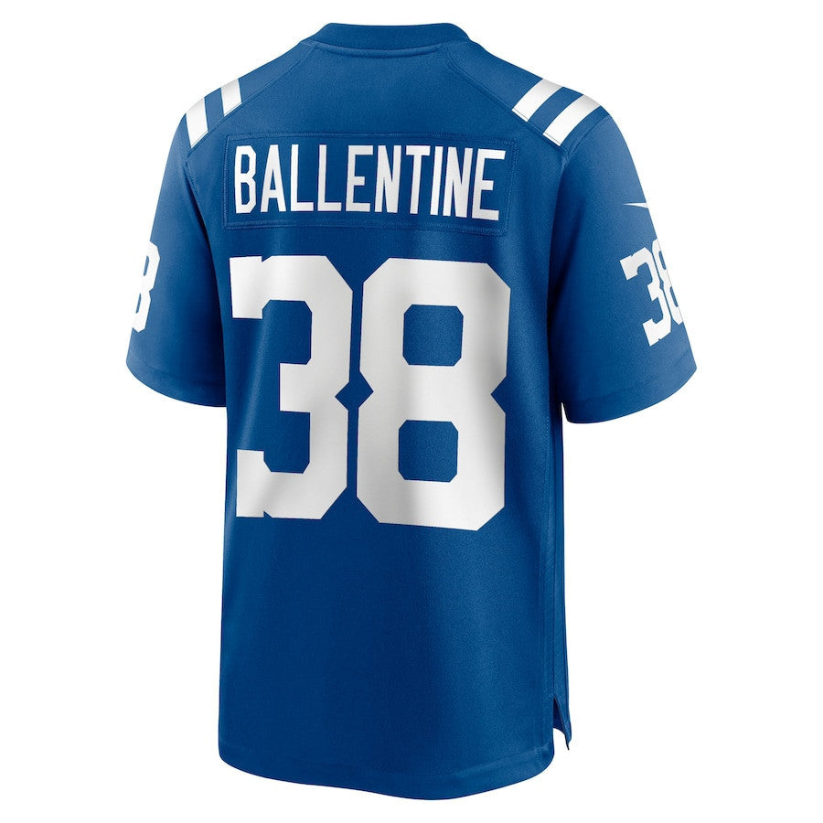 Corey Ballentine 38 Indianapolis Colts Team Game Men Jersey - Royal