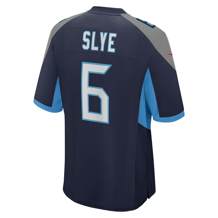 Joey Slye 6 Tennessee Titans Team Game Men Jersey - Navy
