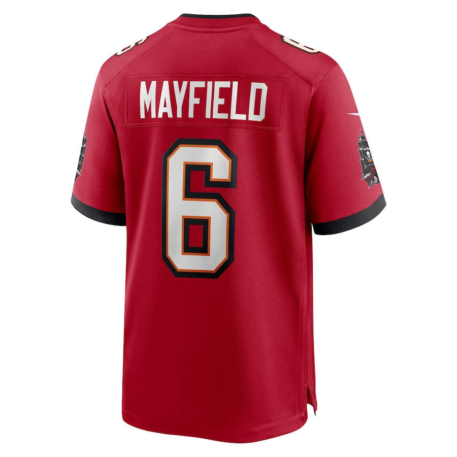 Baker Mayfield 6 Tampa Bay Buccaneers 50th Anniversary Game Men Jersey - Red