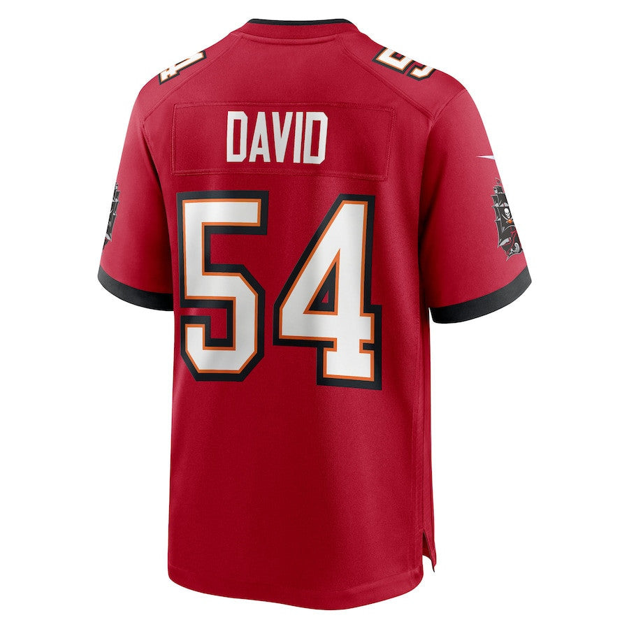 Lavonte David 54 Tampa Bay Buccaneers 50th Anniversary Game Men Jersey - Red