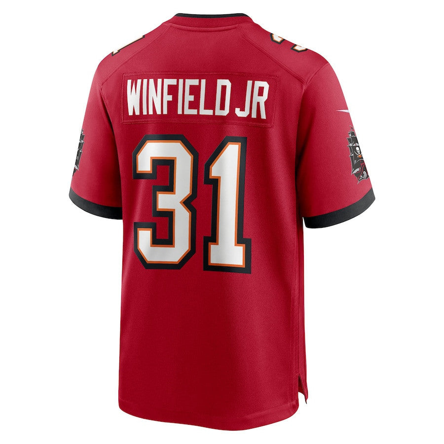 Antoine Winfield Jr. 31 Tampa Bay Buccaneers 50th Anniversary Game Men Jersey - Red