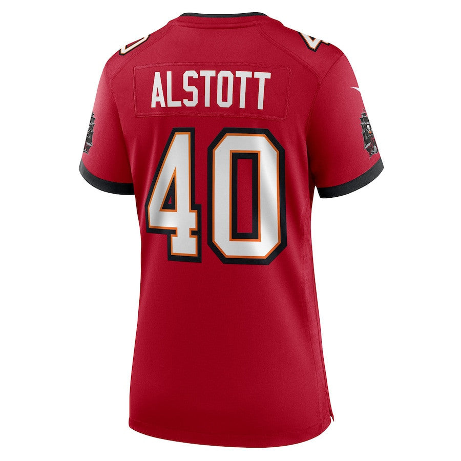 Mike Alstott 40 Tampa Bay Buccaneers Women's 50th Anniversary Game Jersey - Red