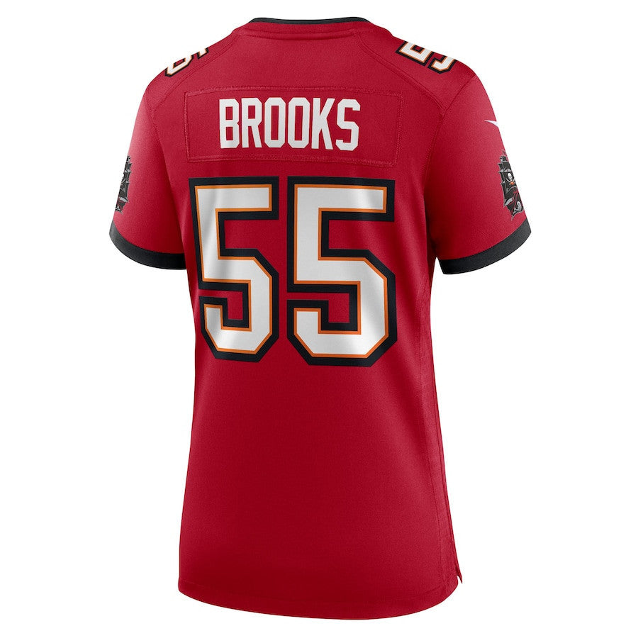Derrick Brooks 55 Tampa Bay Buccaneers Women's 50th Anniversary Game Jersey - Red