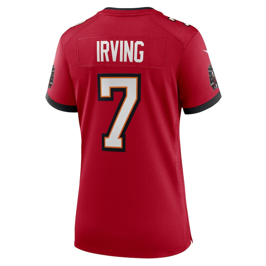 Bucky Irving 7 Tampa Bay Buccaneers Women's 50th Anniversary Game Jersey - Red