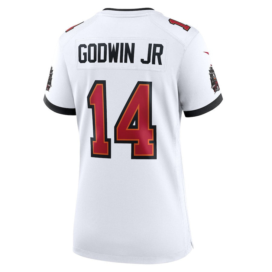 Chris Godwin Jr. 14 Tampa Bay Buccaneers Women's 50th Anniversary Game Jersey - White