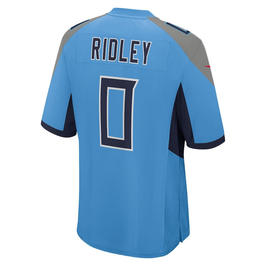 Calvin Ridley 0 Tennessee Titans Team Game Men Jersey - Light Blue
