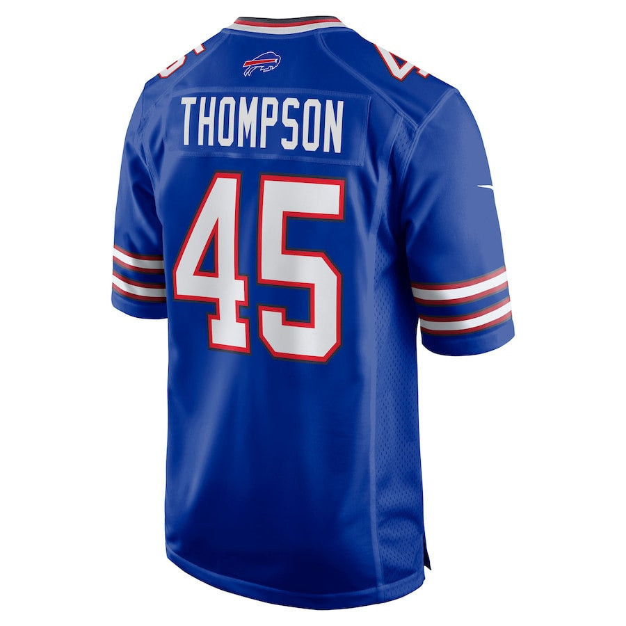 Shaq Thompson 45 Buffalo Bills Team Game Men Jersey - Royal