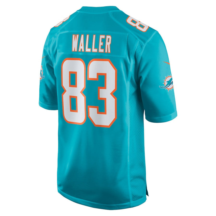 Darren Waller 83 Miami Dolphins Team Game Men Jersey - Aqua