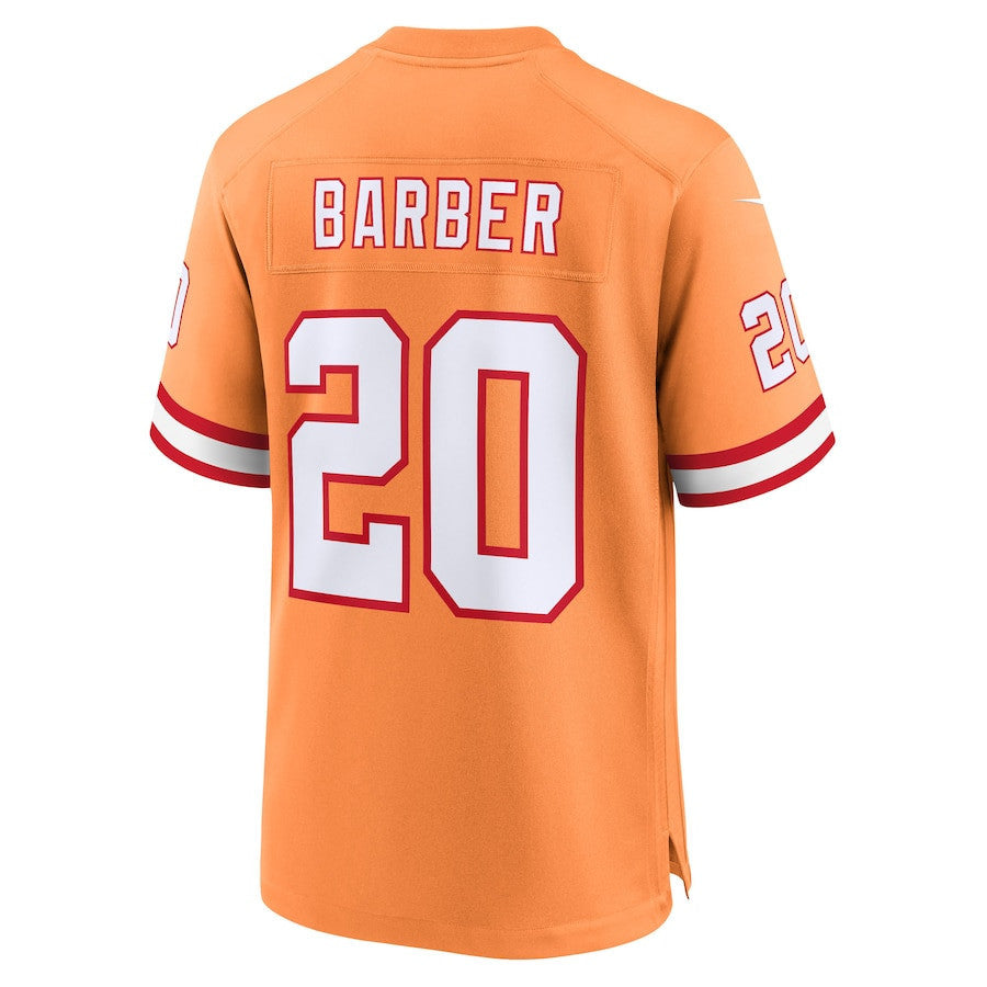 Ronde Barber 20 Tampa Bay Buccaneers 50th Season Game Men Jersey - Creamsicle
