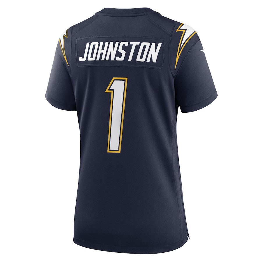 Quentin Johnston 1 Los Angeles Chargers Women's Alternate Super Chargers Game Jersey - Navy